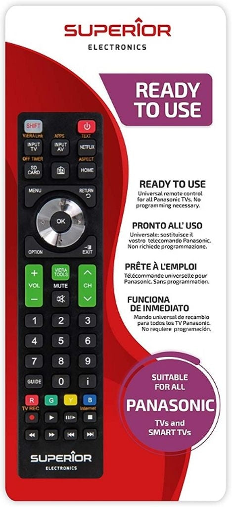 Universal fjärrkontroll Panasonic
