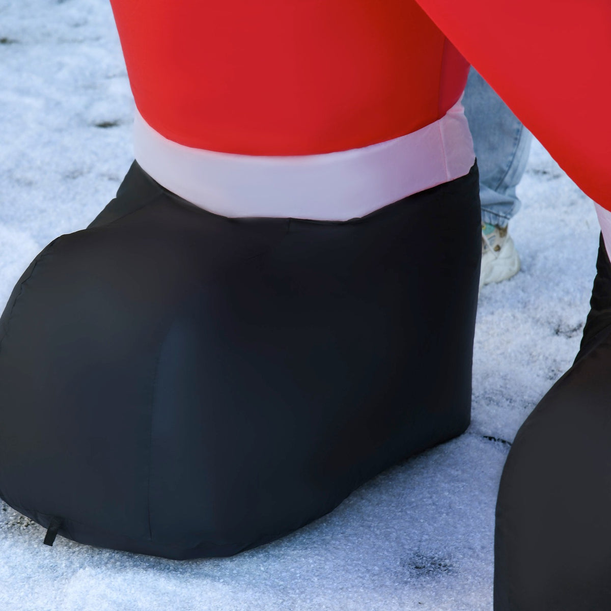 Opblaasbare Kerstman Met Candy Cane LED, 250cm