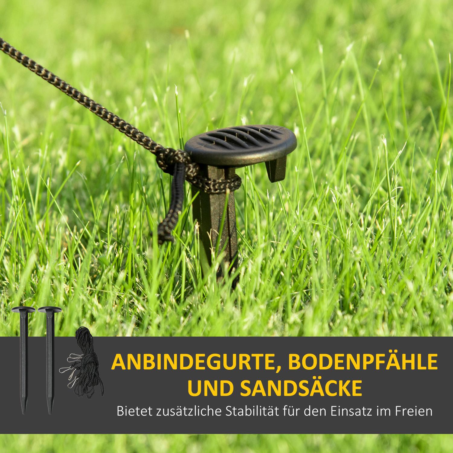 6ft uppblåsbar jultomte med LED-lampor, inomhus/utomhus