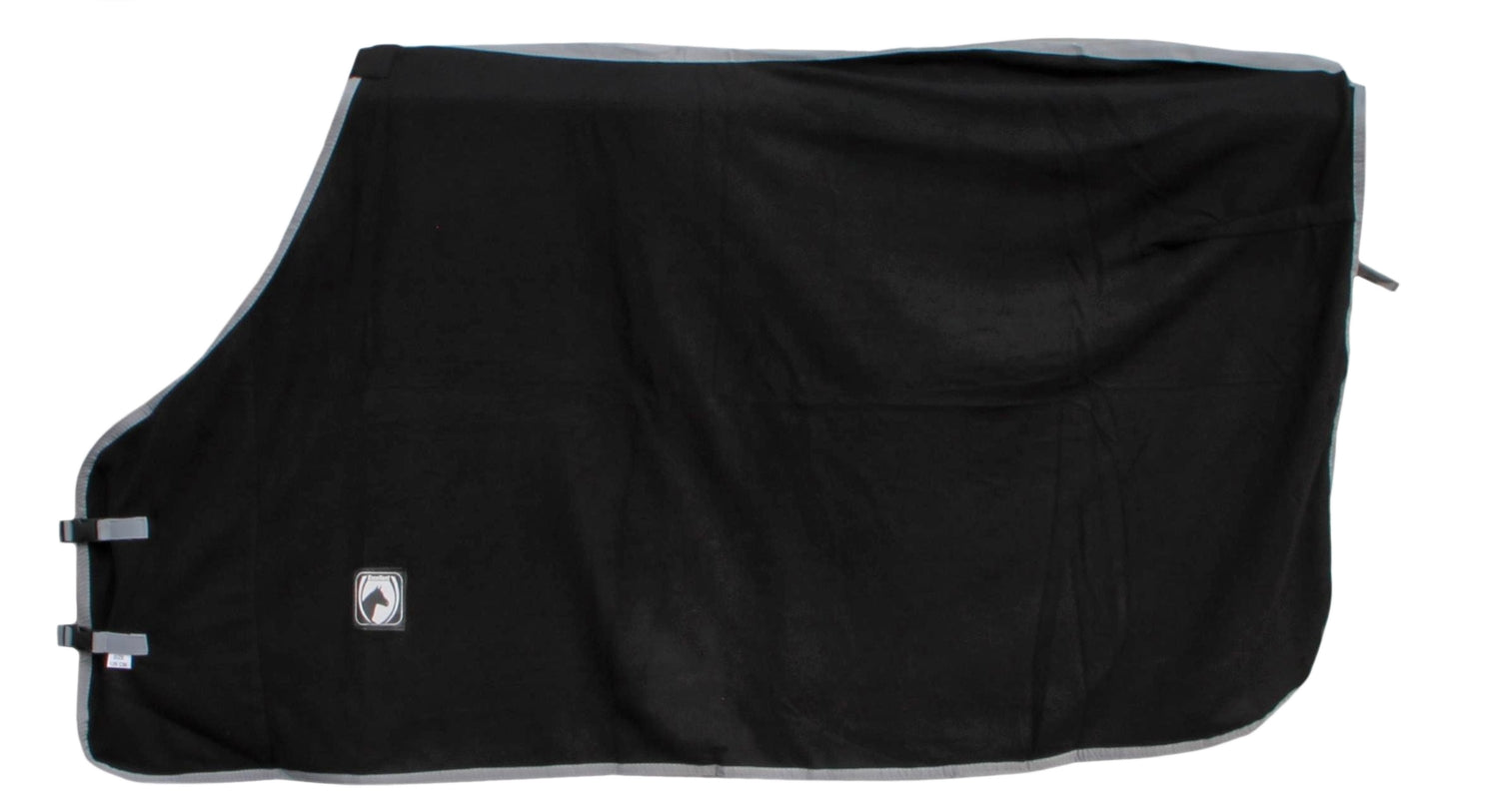 Utmärkt Fleece Matta svart/grå 135/185cm