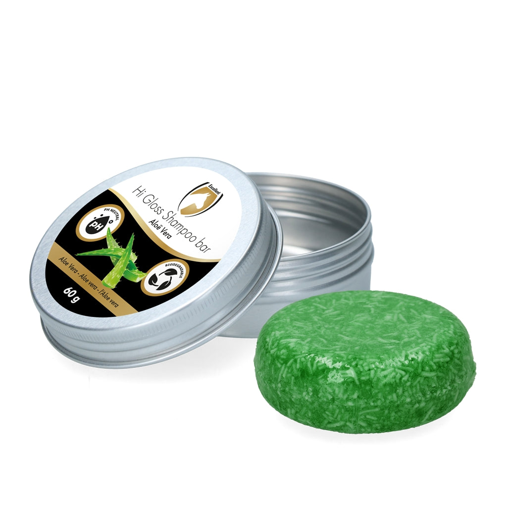 Utmärkt Horse Hi Gloss Shampoo Bar Aloe Vera 60 g