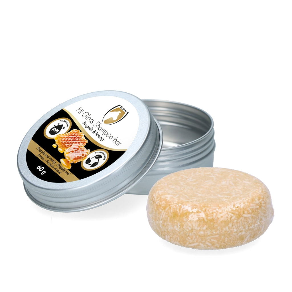 Utmärkt Horse Hi Gloss Shampoo Bar Propolis &amp; Honung 60 g