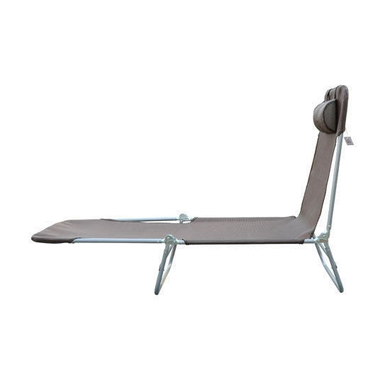 Utomhussolstol, brun – Trädgårds- och terrassavkoppling