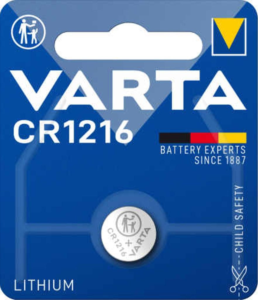 VARTA Lithium Coin knappcellsbatteri CR1216