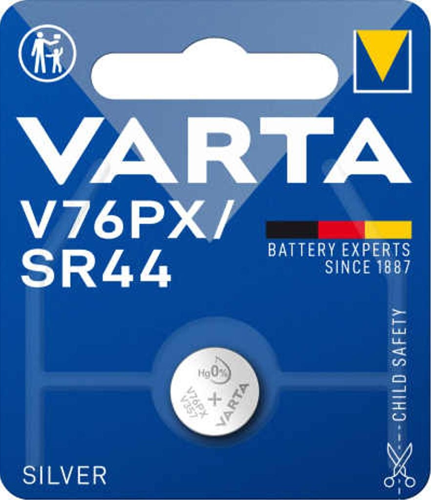 VARTA Silver Coin knappcellsbatteri V76PX / SR44