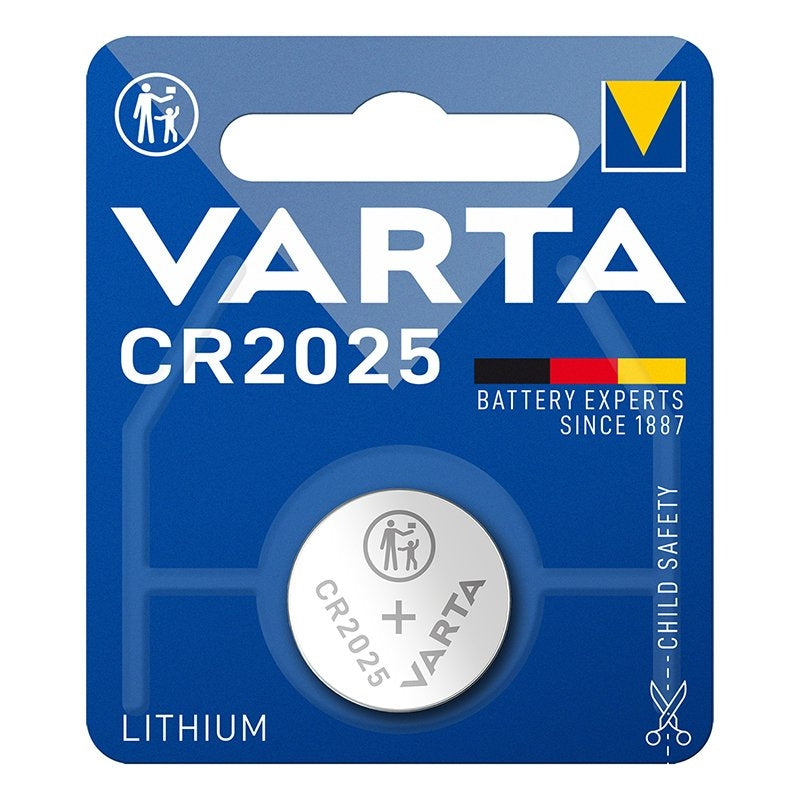 Varta Lithium CR2025 knappcellsbatteri 3V i blister