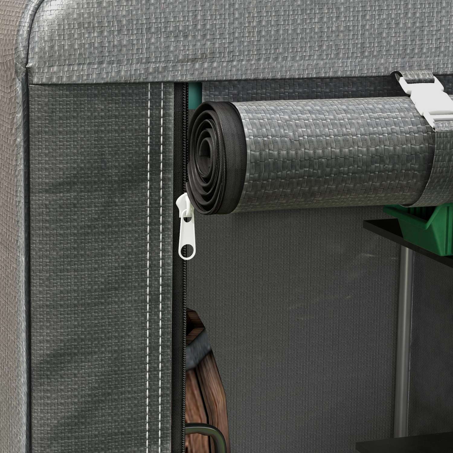 Vattentätt garagetält med UV-skydd – Stålram