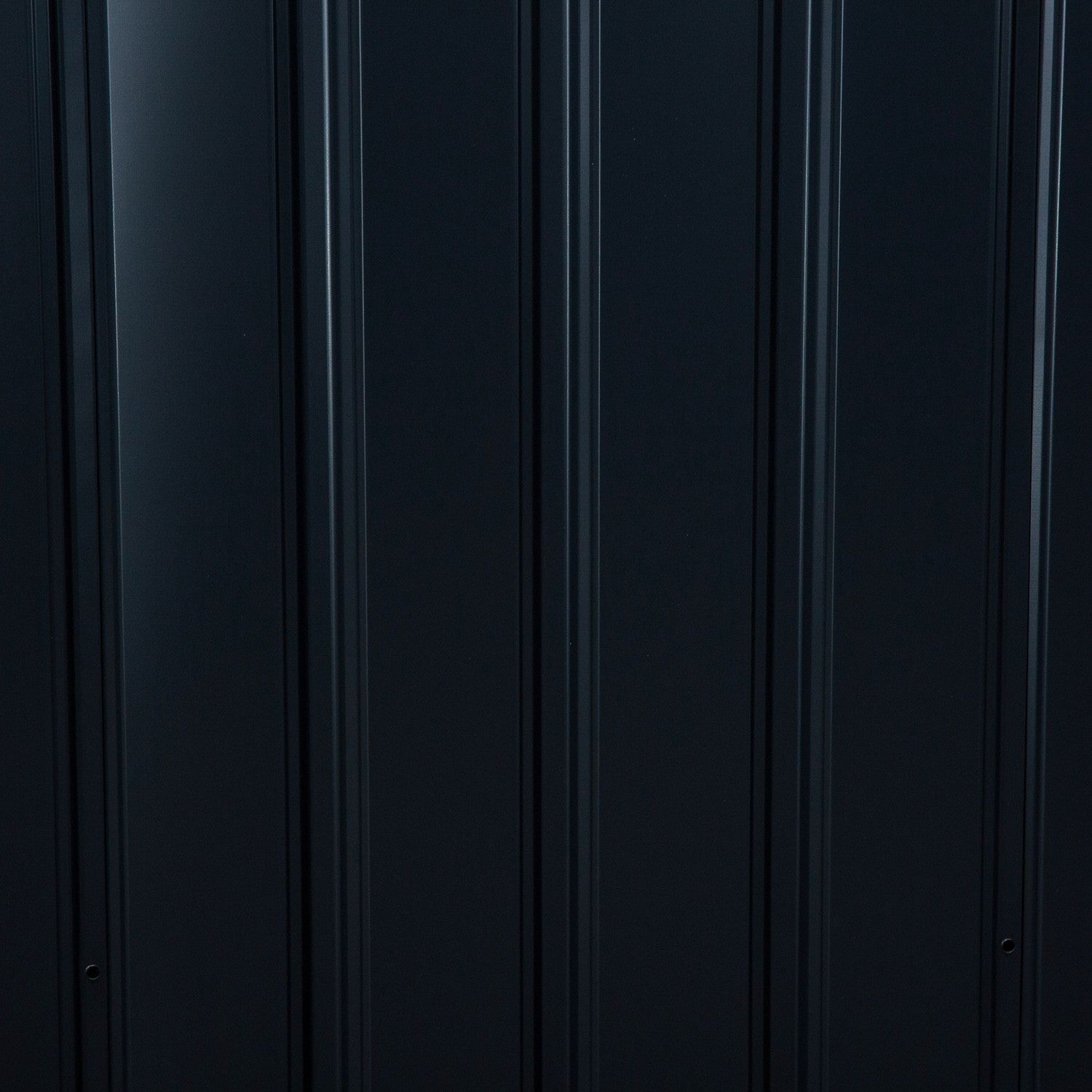 Väderbeständig Stål Trädgårdsbod med Golv, 213x130x185 cm