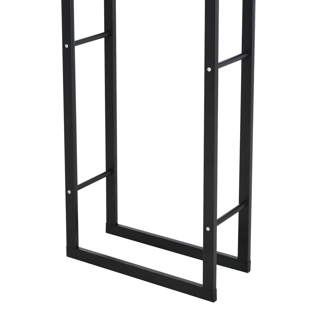 Stojan na palivové dřevo, kovový, 40x25x150 cm, nosnost až 100 kg