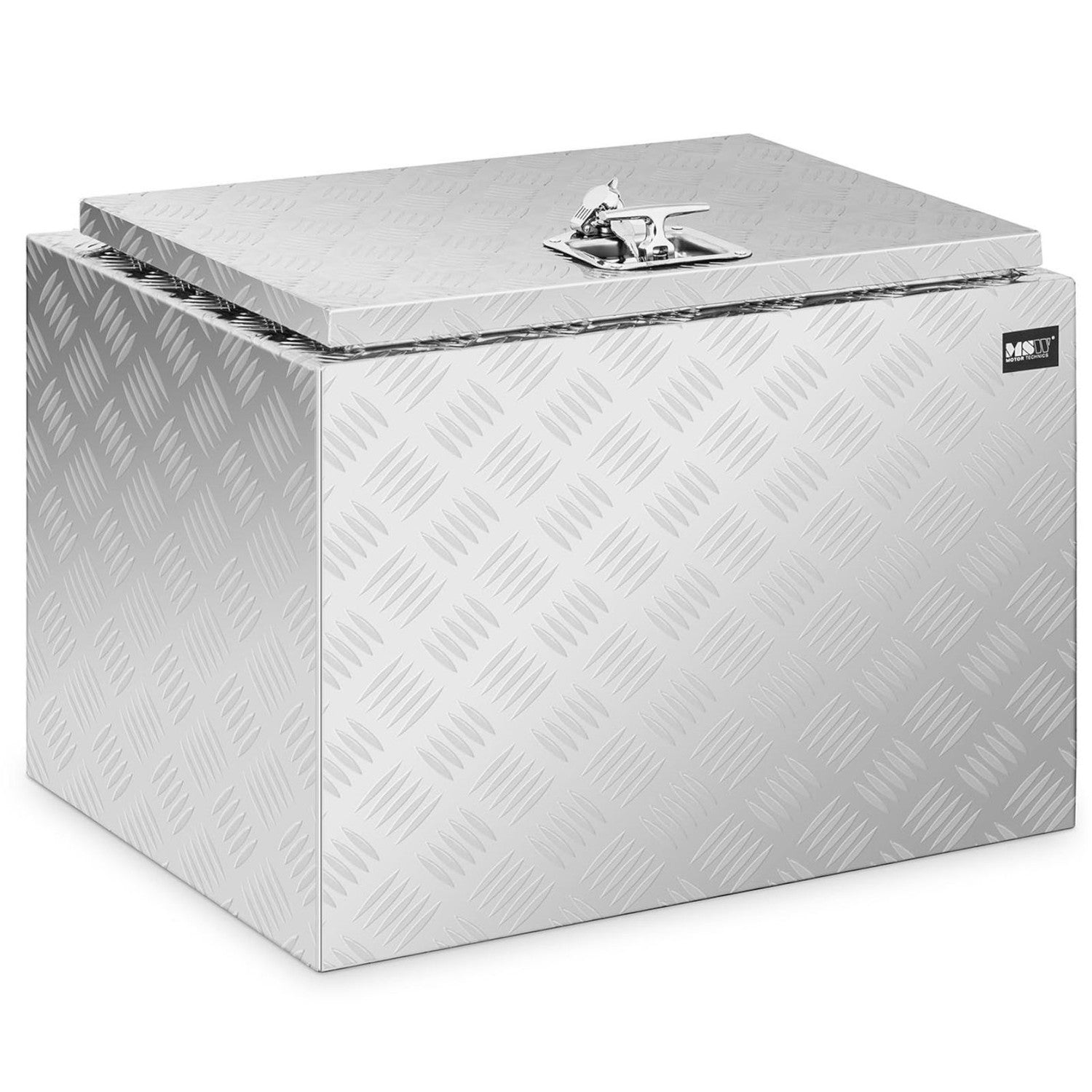 Verkstadsverktygslåda i aluminium med lock, 120 l