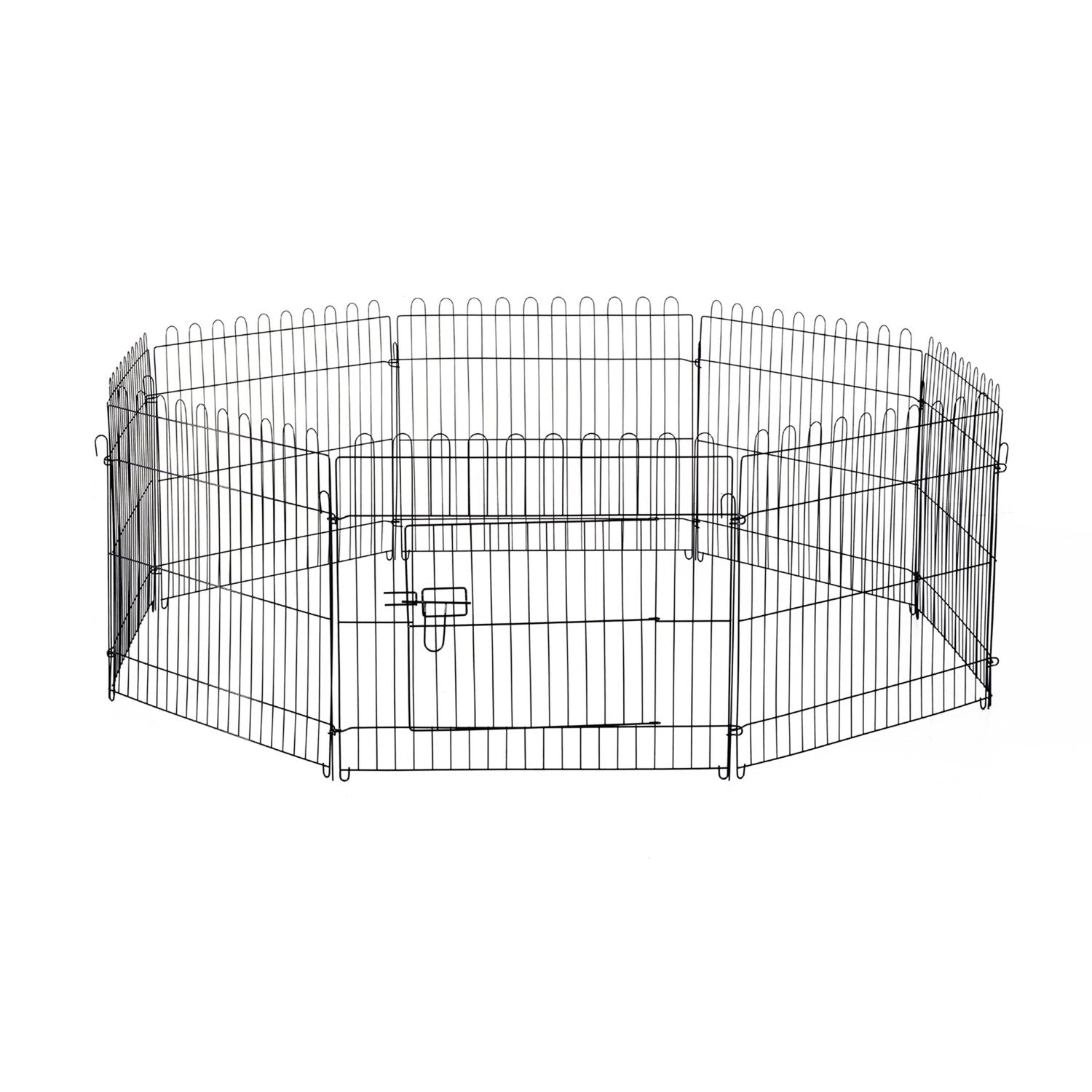 Puppy Run Flexibel Puppy Fence Lekhage Outdoor Run, 5 Storlekar, 71X61Cm