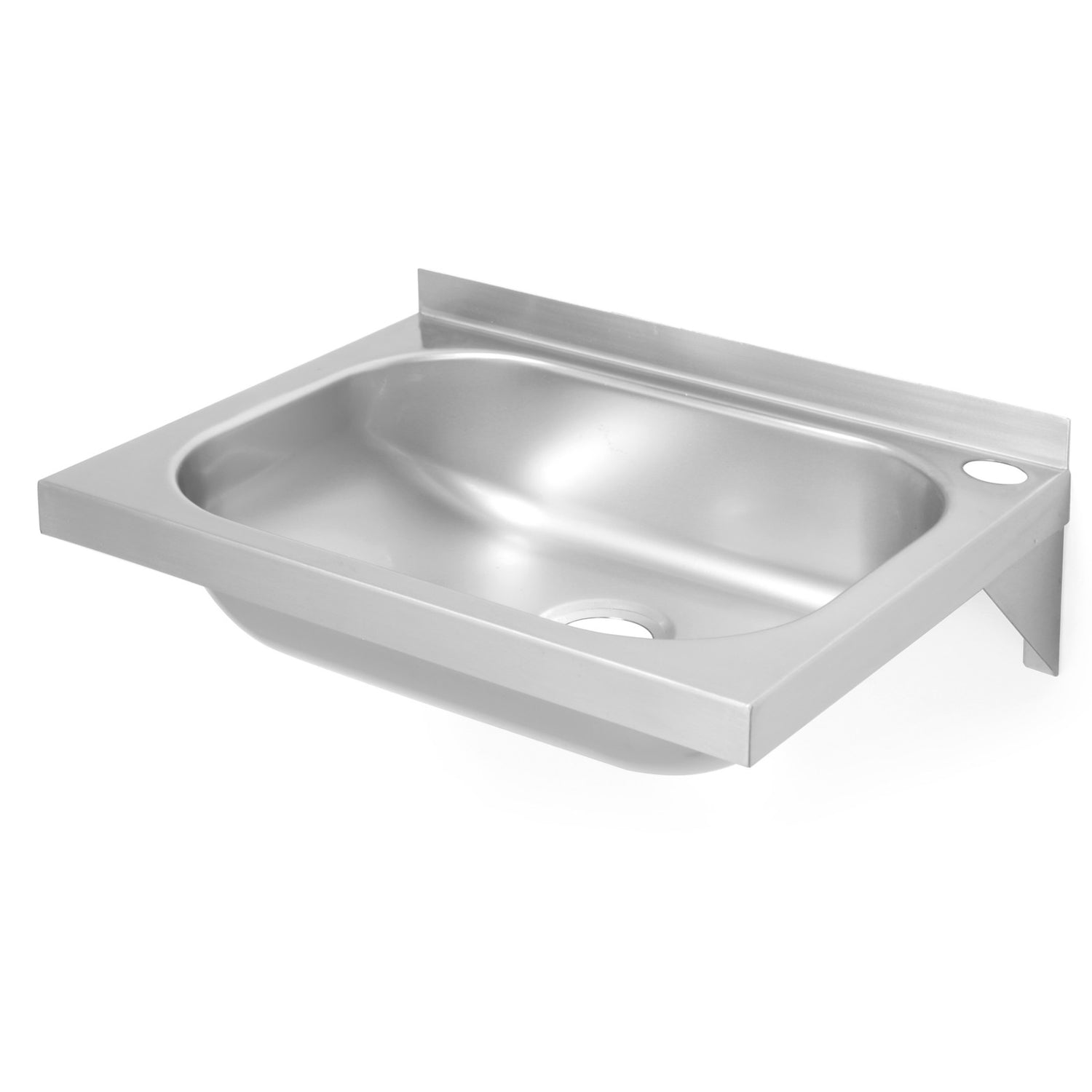 Vägghängt stålhandfat 400x295mm - Hendi 811818