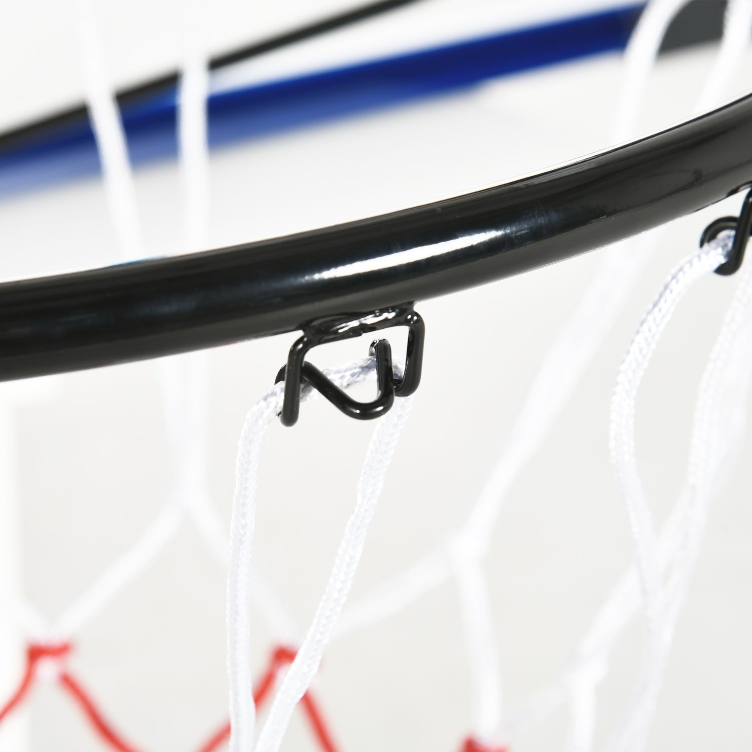 Väggmonterad utomhusbasketbåge, stål, 113x61x73 Cm