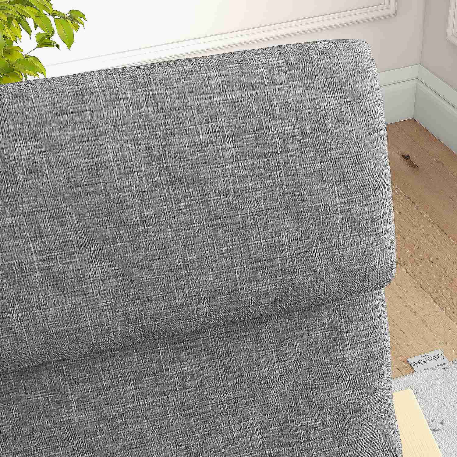 Vilstol, mörkgrå björkträ, vardagsrumskomfort