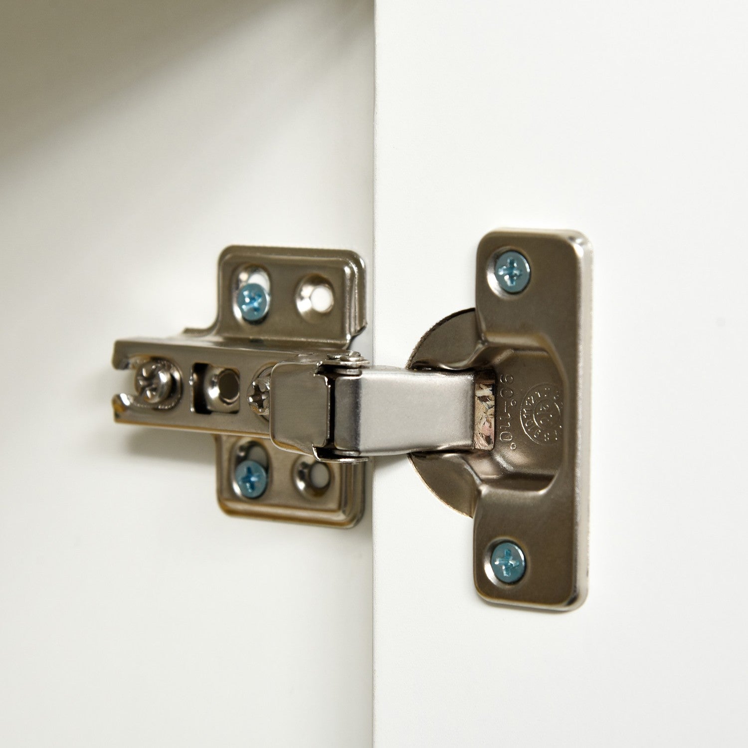 Vit sideboard byrå med 2 lådor & 3 dörrar