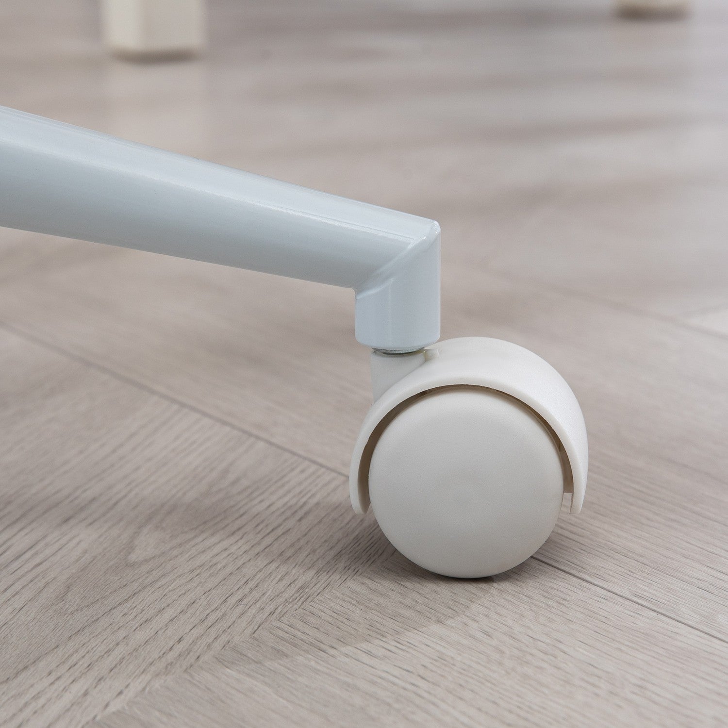 Vridbar kontorsstol, justerbar i höjdled, Teddy Fleece, 120 kg kapacitet