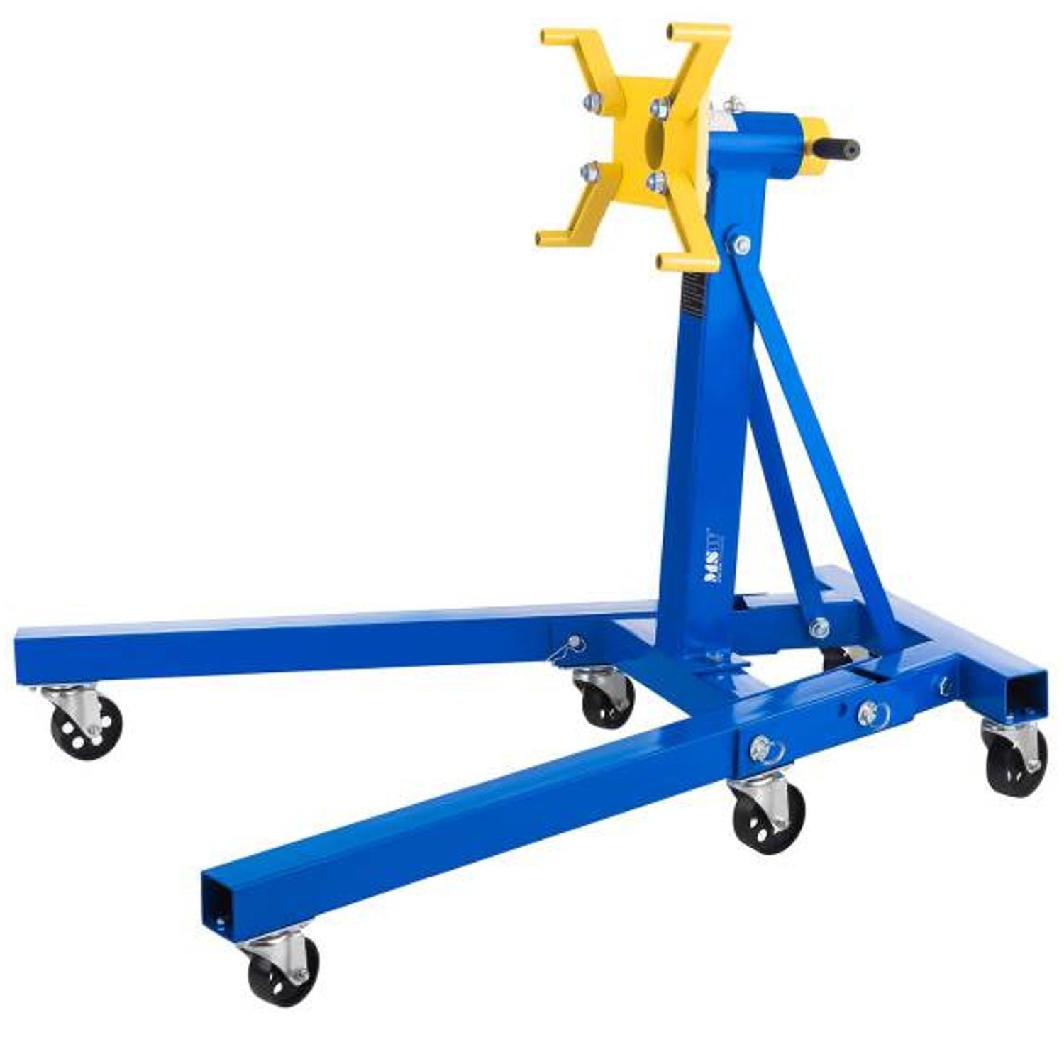 Växellådsmotorstativ, roterande, hopfällbart, 900kg MSW MS-900