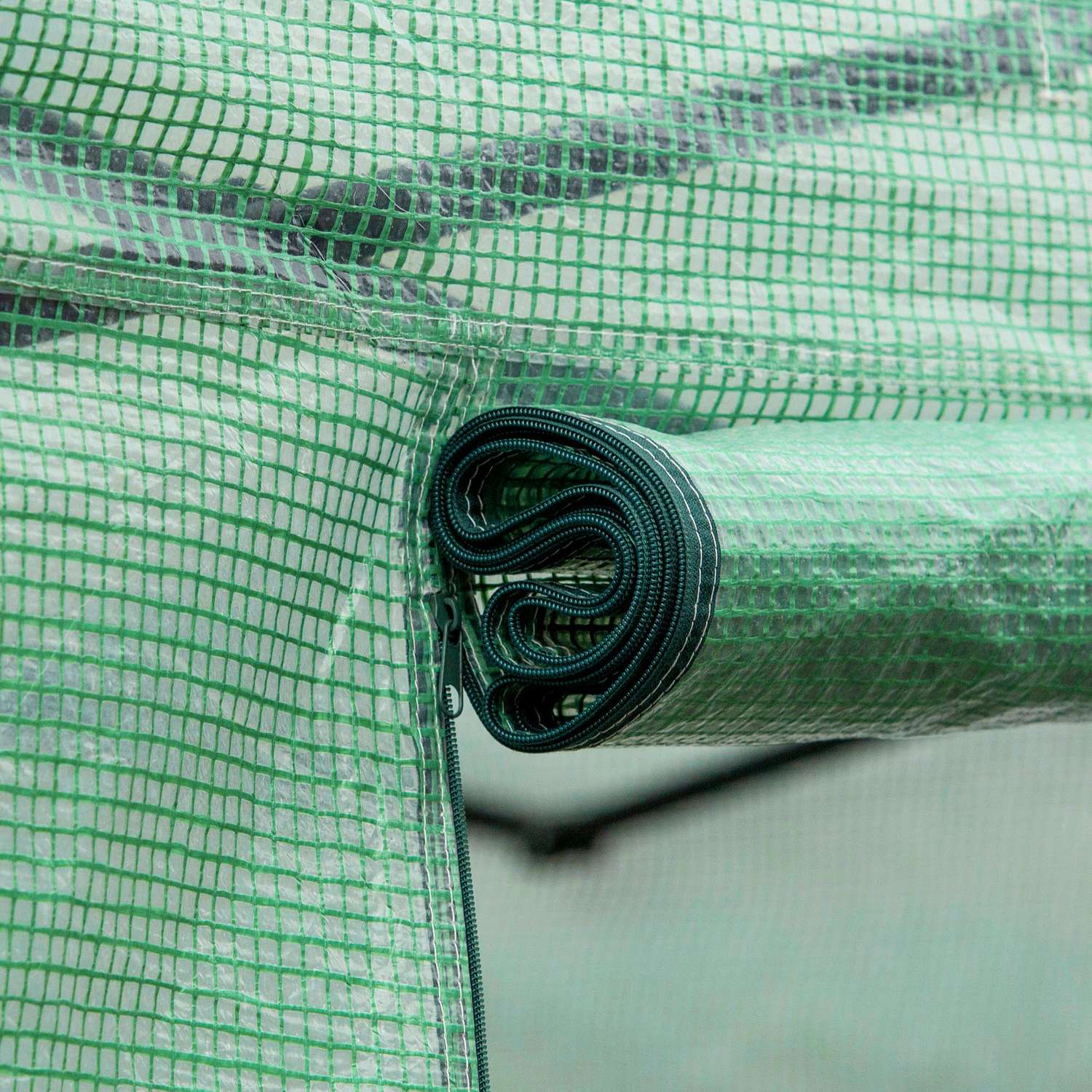 Växthuspolytunnel – Walk-In, UV-skyddad, 3,97x3x2M