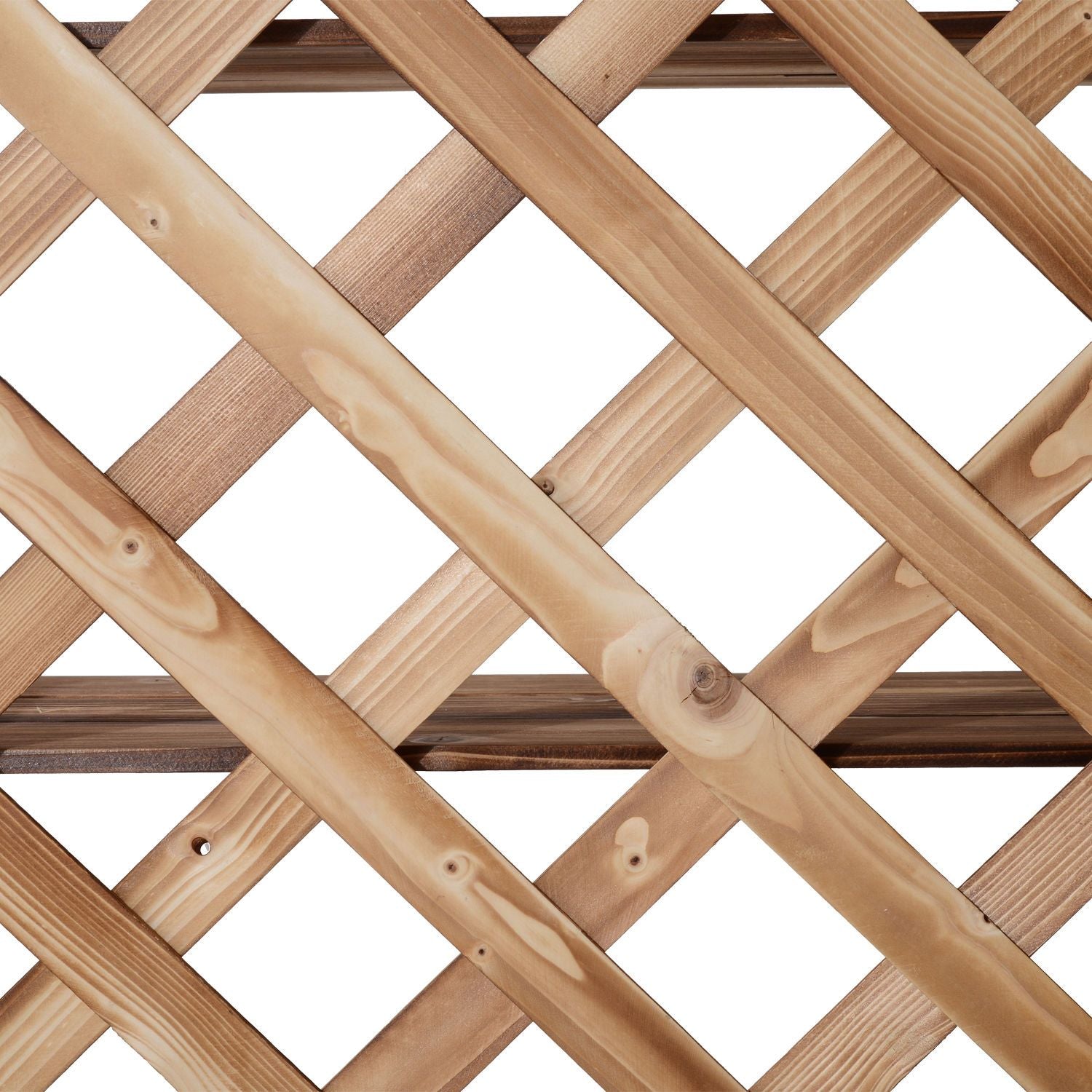 Växtställ i 3-vånings granträ – utrymmesbesparande inomhus-/utomhusbruk