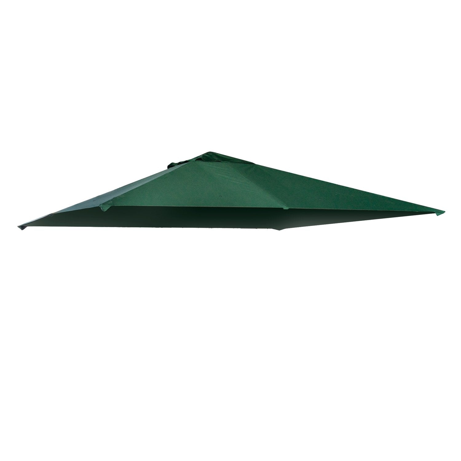 Gazebo Roof Ersättningstak För Gazebo Gazebo Cover Solskydd Polyester Grön 2,98 X 2,95 M