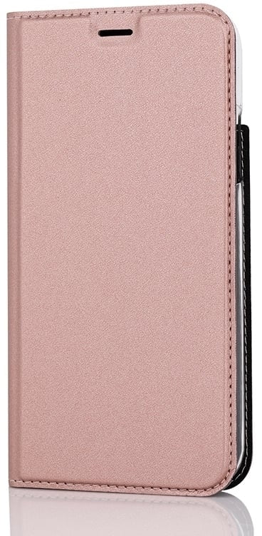 Wave BookCase skyddsfodral, iPhone 11, roséguld