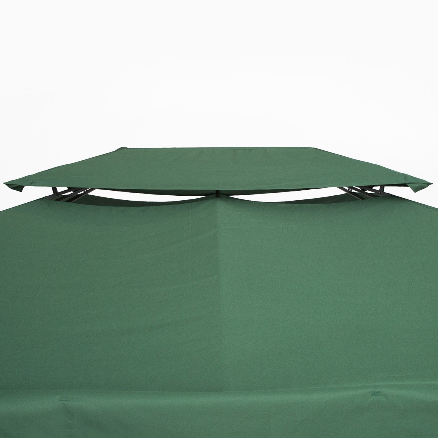 Replacement Roof Gazebo Tak För Garden Gazebo, Polyester, 3X4M, Grön