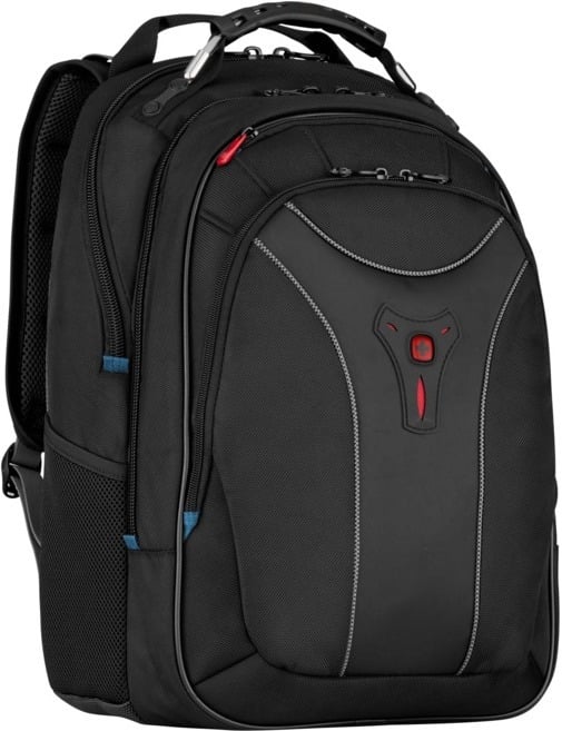 Wenger Carbon Backpack - ryggsäck för 17" laptop, svart