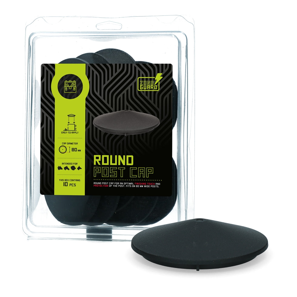 ZoneGuard Rund stolpkåpa 80 mm