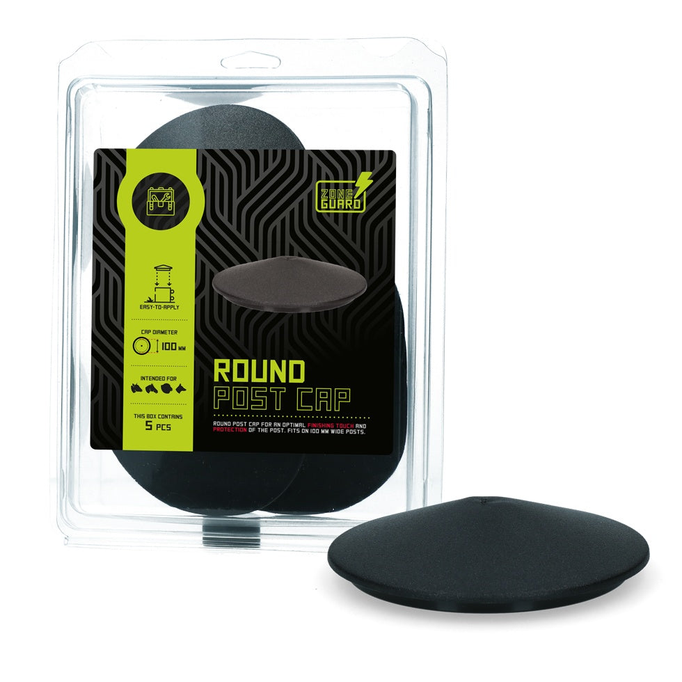 ZoneGuard Rund stolpkåpa 80 mm