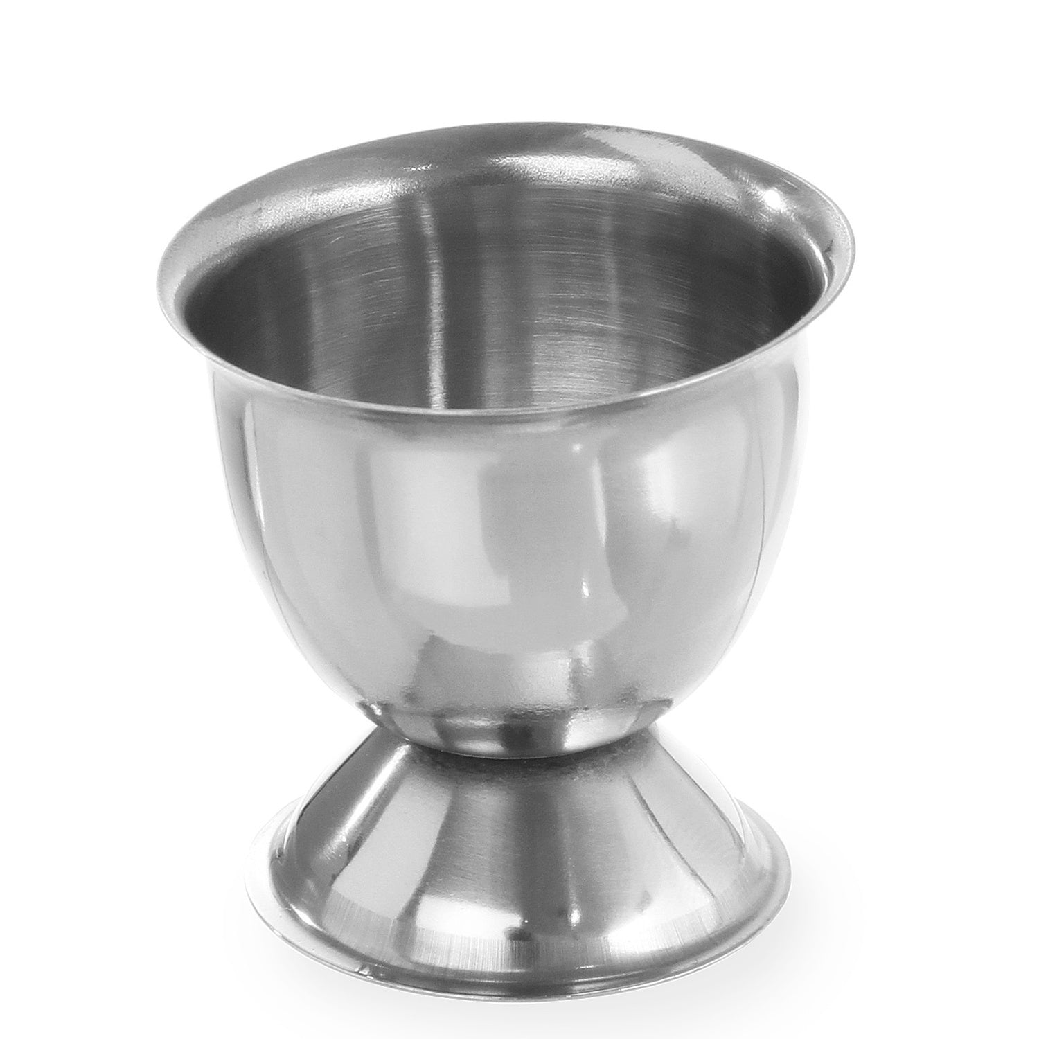 Äggställ i glas, rostfritt stål, set om 6 delar. - Hendi 441367