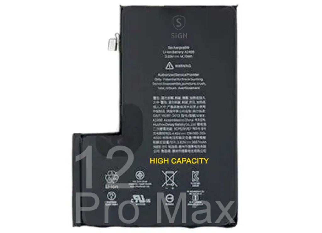 iPhone 12 Pro Max högkapacitetsbatteri - 4240mAh
