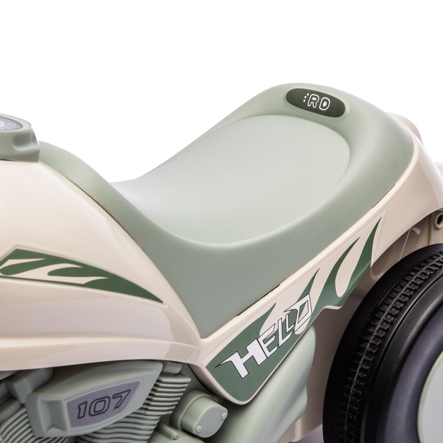 Åkbil med musik och bubblor, Gräddvit, 2-5 år