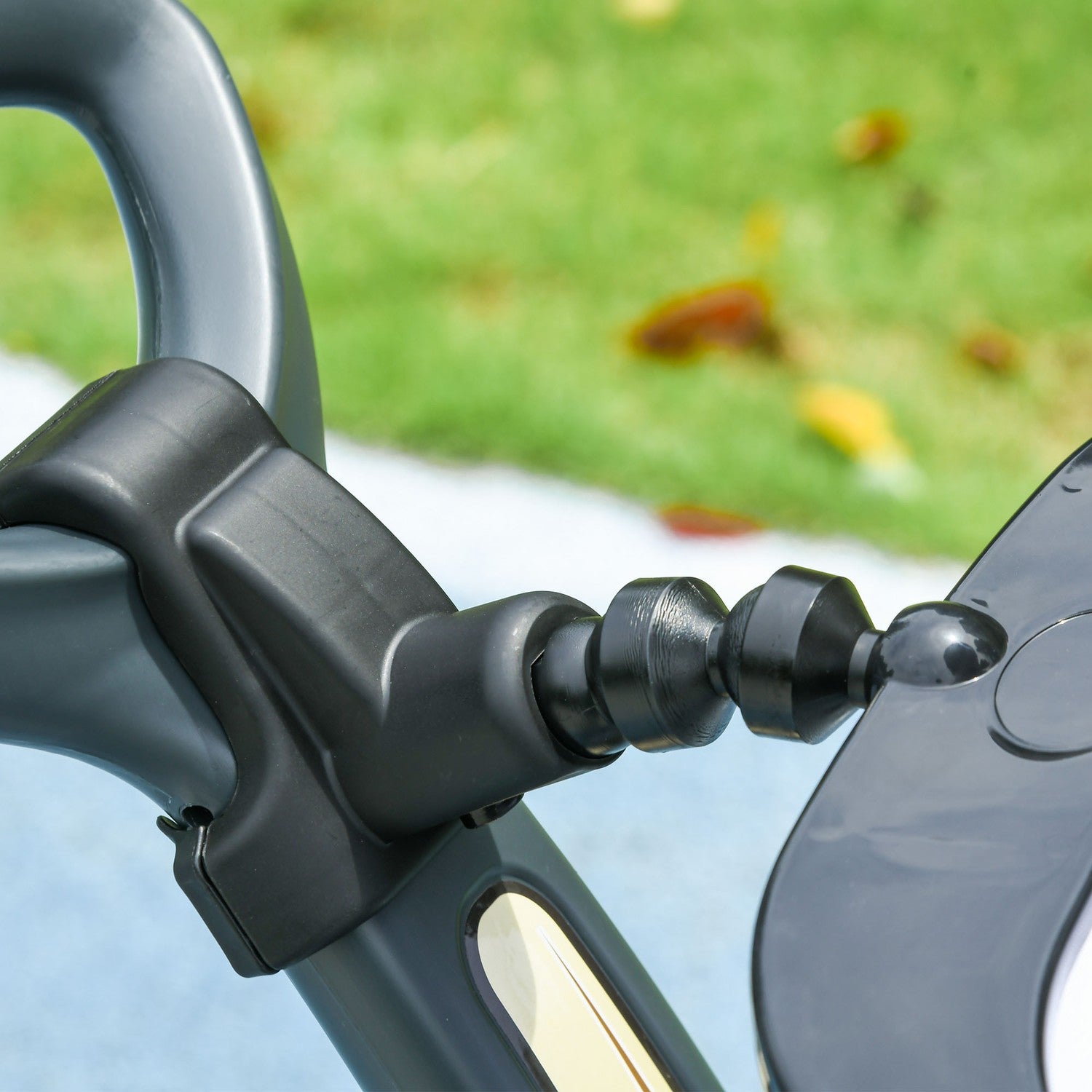 Åkbil med stödstång för barn 12-36 månader